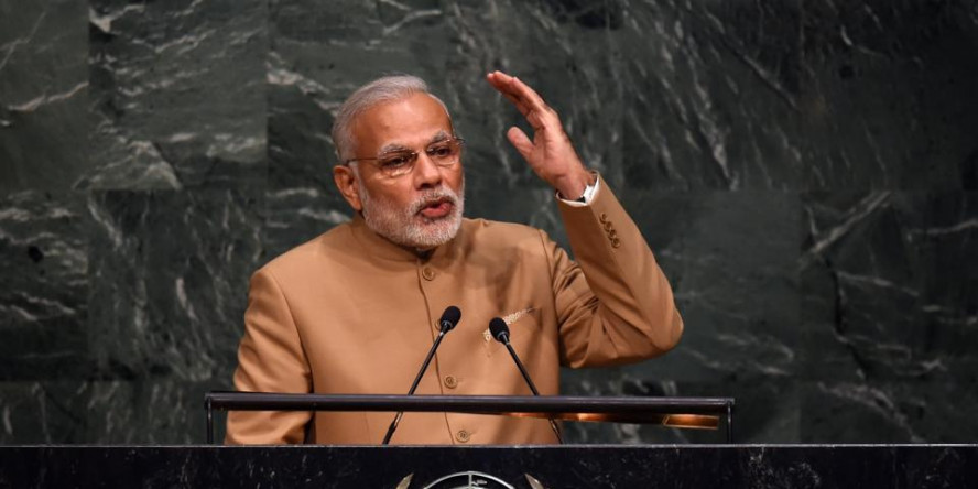 संयुक्त राष्ट्र महासभा में बोले मोदी, 'आतंकवाद पूरी दुनिया और मानवता की सबसे बड़ी चुनौतियों में से एक है'