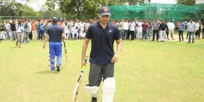 क्रिकेट की पिच पर फेल हुए सचिन पायलट, खाता भी नहीं खोल पाए