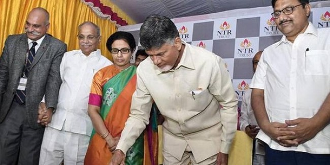 Naidu defends holding review meetings