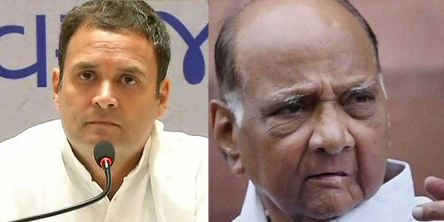 सरकार द्वारा निशाना बनाए जाने वाले शरद पवार विपक्ष के नए नेता हैं : राहुल गांधी
