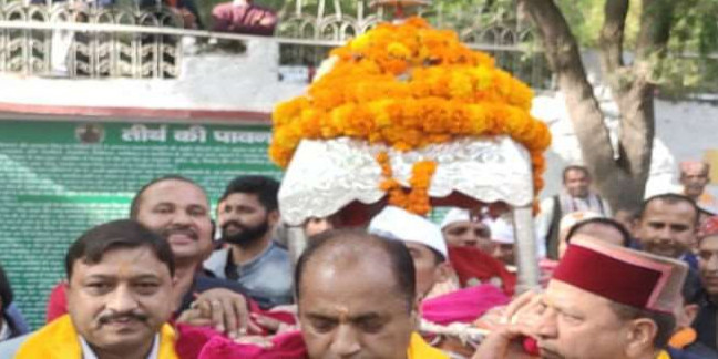 श्रीरेणुका जी मेले में बोले सीएम, पच्छाद की जनता ने उपचुनाव में कड़ी परीक्षा ली; यह घोषणा की