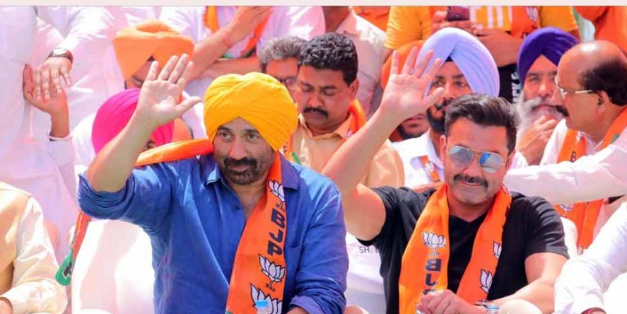 रैली में बोले सनी देओल, 'आपको निराश नहीं करूंगा, मुंबई लौटने का कोई इरादा नहीं'