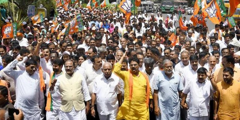 JSW land row: BJP tries to lay siege to CM’s home office