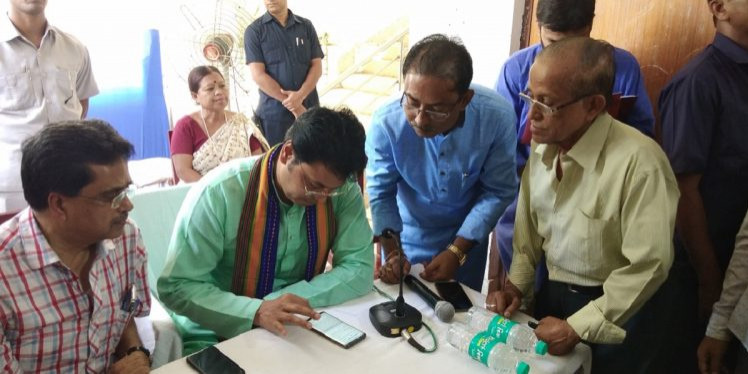 Tripura chief minister takes part in BJP membership drive