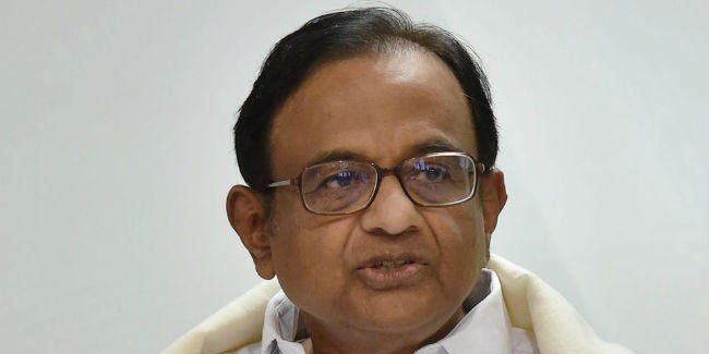 आंकड़ों में राजनीतिक हस्तक्षेप पर चिंतित अर्थशास्त्रियों को ‘राष्ट्र विरोधी' बता रही है सरकार : चिदंबरम