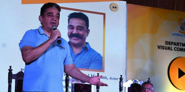 Hindi a little child compared to Tamil: Kamal