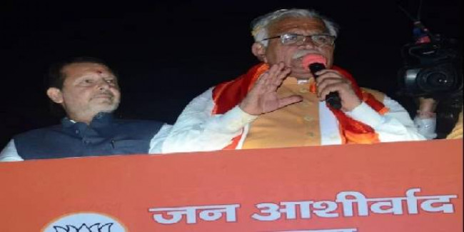 सीएम मनोहर लाल का किसानों पर फोकस, बोले- खेतों के रास्ते पक्के करेगी सरकार