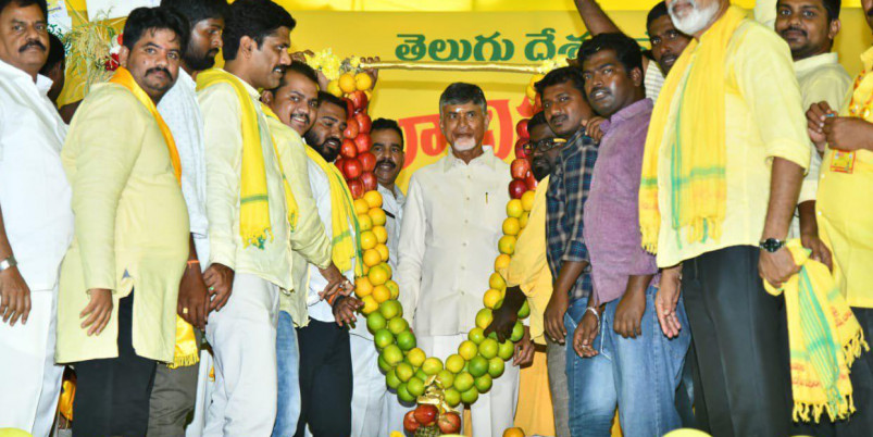 Former Andhra Pradesh CM Chandrababu Naidu invites people to deeksha over sand scarcity