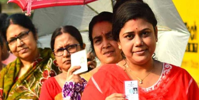 झारखंड में 3 बजे तक 58% मतदान