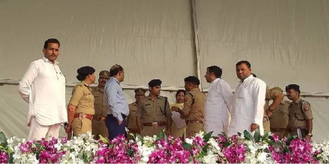 मुख्यमंत्री योगी की जनसभा के लिए भाजपा नेताओं ने झोंकी ताकत, अफसर भी रहे मुस्तैद