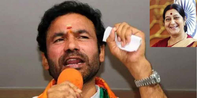 Union Minister Kishan Reddy becomes emotional over Sushma Swaraj demise