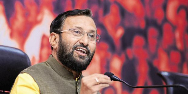 BJP ने केंद्रीय मंत्री प्रकाश जावड़ेकर को बनाया दिल्ली चुनाव प्रभारी