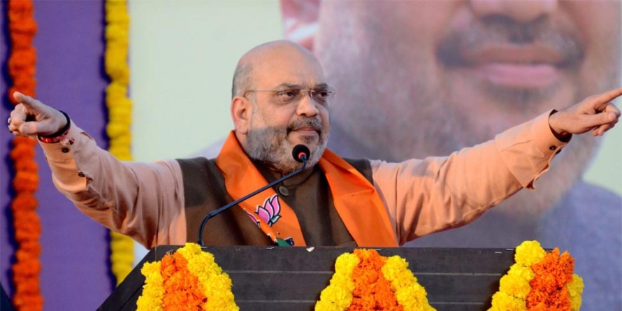 मनोहर पर्रिकर बीमारी में भी देश सेवा कर रहे और राहुल गांधी घटिया राजनीति : अमित शाह