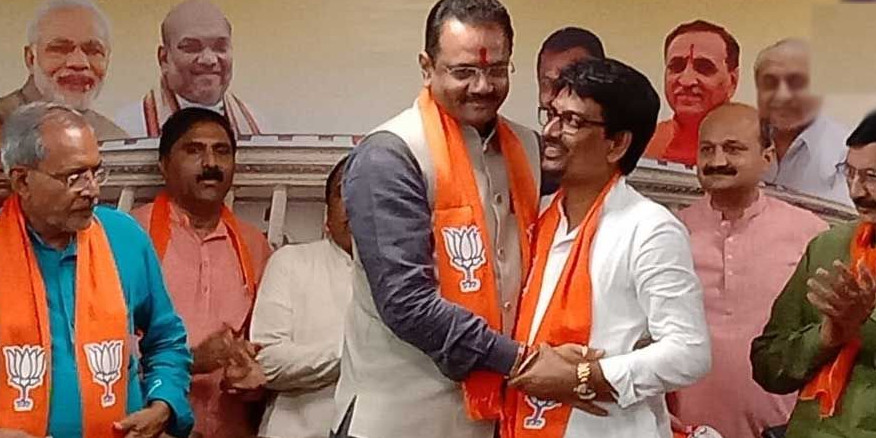 गुजरात में अल्पेश ठाकोर और धवल सिंह झाला भाजपा में शामिल