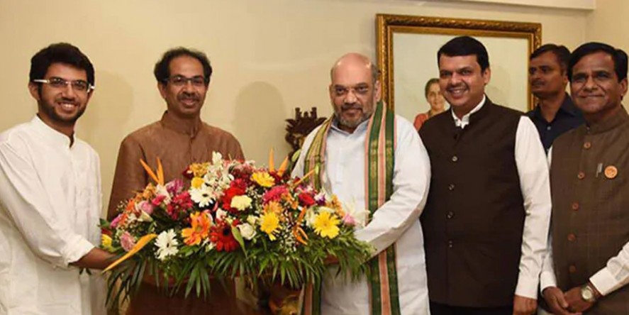 महाराष्ट्र फतह के मिशन पर BJP-शिवसेना, बैकफुट पर कांग्रेस-NCP