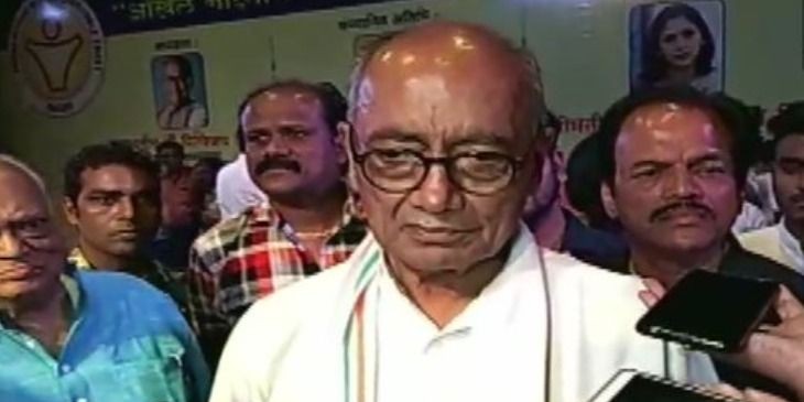 मॉब लिंचिंग की घटनाओं के लिए BJP-RSS जिम्मेदार, दिग्विजय सिंह ने दिया बयान