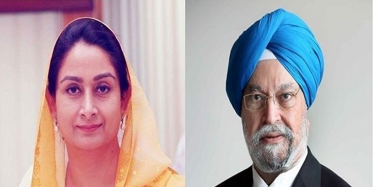 मोदी कैबिनेट से पंजाब को मिली सौगात, हरसिमरत कौर, हरदीप पुरी और सोम प्रकाश बने मंत्री
