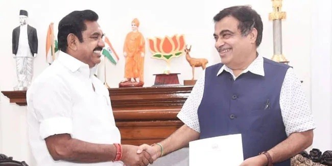 Tamil Nadu Chief Minister K Palaniswami Calls On PM, Discusses Projects