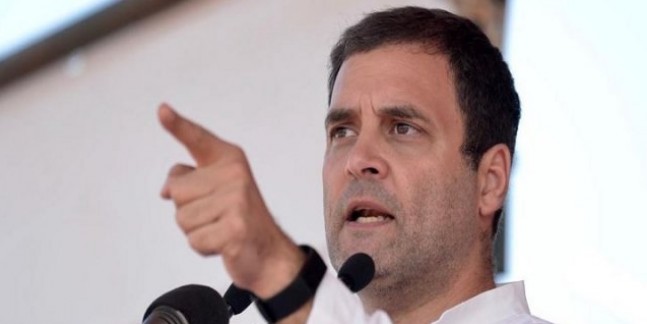 राहुल गांधी का नया नारा- कुछ नहीं सब झूठा है, नरेंद्र मोदी ने लूटा है