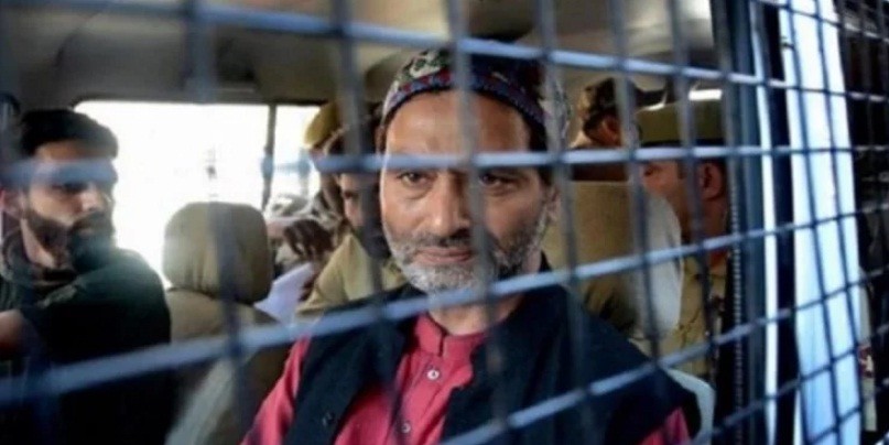 अलगाववादी नेता यासीन मलिक को जम्मू की कोट बलवा से तिहाड़ जेल किया गया शिफ्ट, एनआईए करेगी पूछताछ