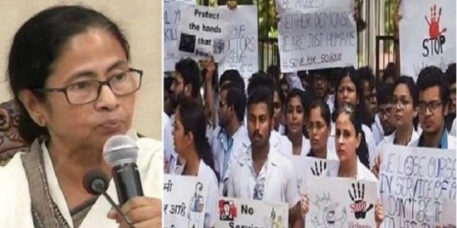 पश्चिम बंगाल: डॉक्टरों ने खत्म की हड़ताल, ममता बनर्जी ने दिया नए सुरक्षा उपायों का आश्वासन