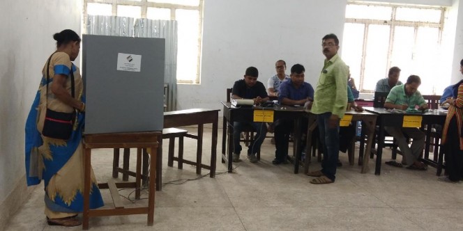 77% turnout in re-polling for Tripura West LS seat (Evening Lead)