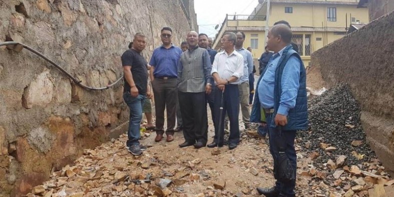 MLA Sanbor Shullai Reviewed Development Works In Meghalaya