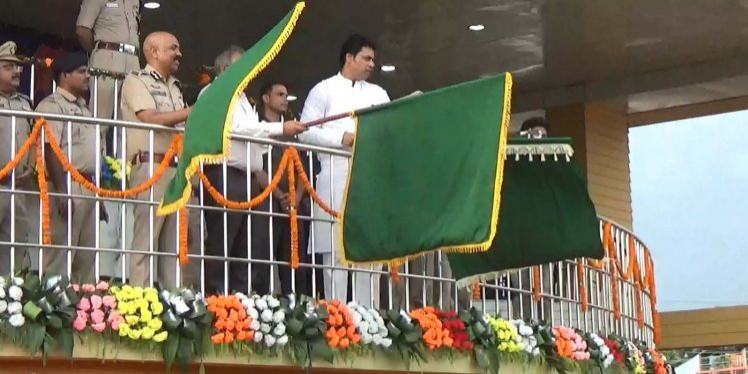 Biplab Deb flags off Beat Patrolling unit of Tripura Police