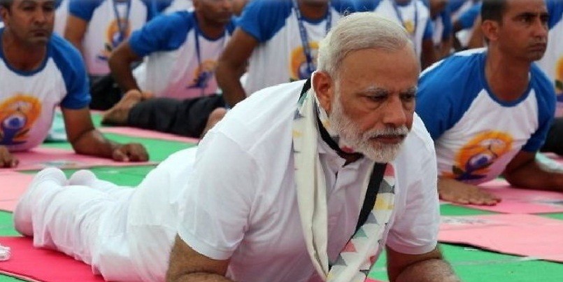 प्रदेश में बनी खास चटाई पर योग करेंगे नरेन्द्र मोदी