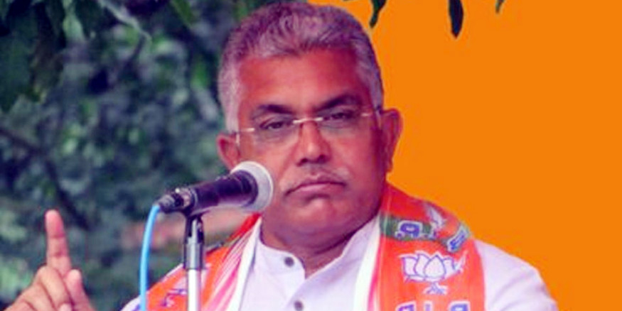 BJP समर्थकों को झूठे केस में फंसा रही है ममता सरकार: दिलीप घोष