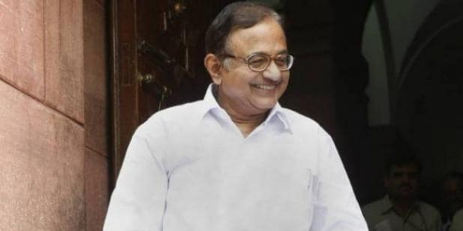 चिदंबरम बोले- अब तक नहीं मंगाया पर अब मैं जोमैटो से खाना मंगाने की सोच रहा हूं