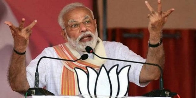 जब आप कमल का बटन दबाओगे तो समझो आतंकवाद खत्म कर रहे हो: PM मोदी