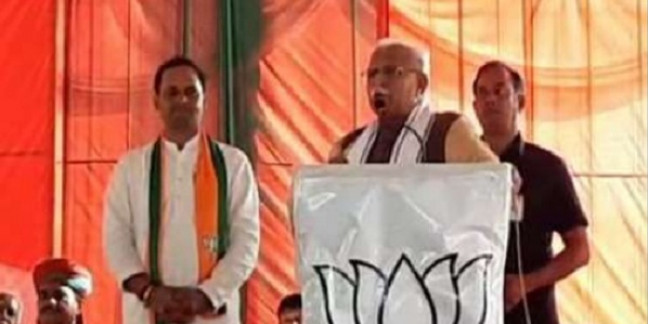 कांग्रेस और इनेलो पर जमकर बरसे सीएम खट्टर, पृथला में जनता से की फूल खिलाने की अपील