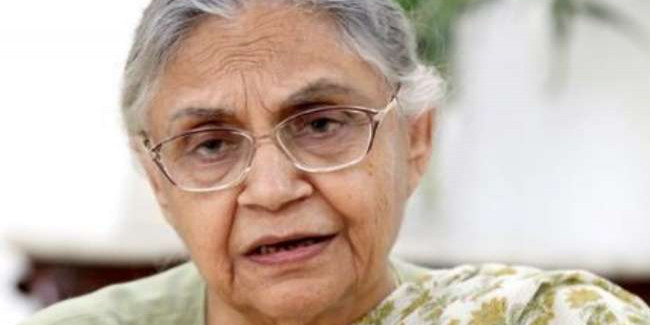 कांग्रेस ने केजरीवाल से की मांग, शीला दीक्षित के नाम पर हो सिग्नेचर ब्रिज का नाम