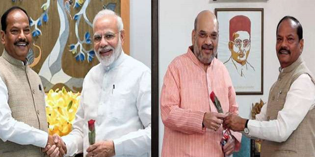 PM MODI और अमित शाह से मिले CM रघुवर दास, AIIMS में जाना अरुण जेटली का हाल
