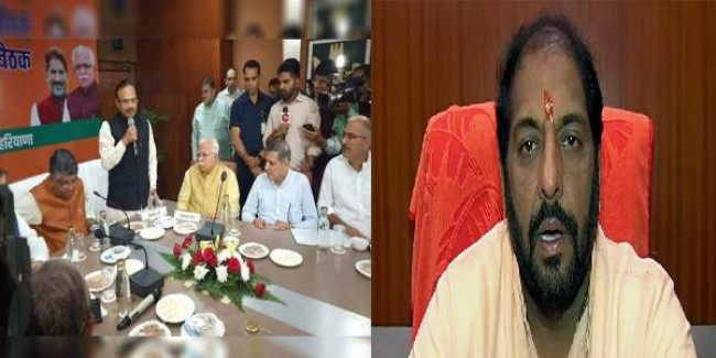 गोपाल कांडा का समर्थन नहीं लेगी भाजपा, विधायक दल की बैठक के बाद अनिल जैन और रवि शंकर ने कहा