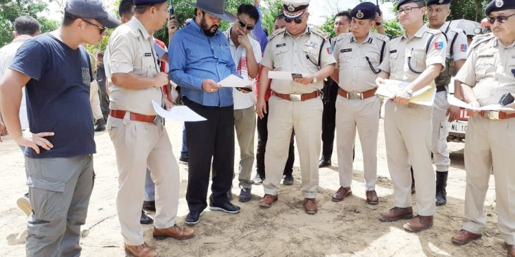 Nagaland deputy CM visits disputed site; urges to maintain peace