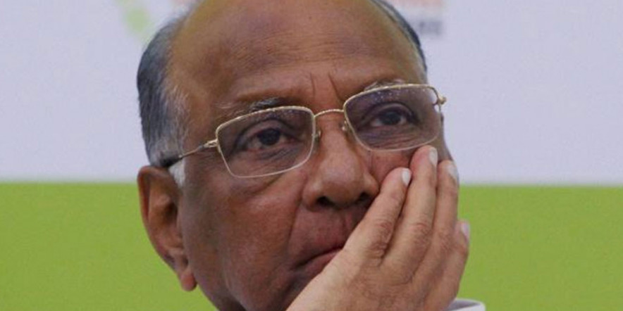 शरद पवार पर बीजेपी ने कार्टून के जरिए कसा तंज, 'बहुत कुछ लाइफ में पहली बार ही होता है'