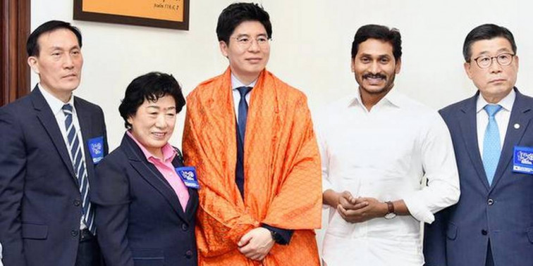 CM Jagan exhorted South Korean firms to set up steel plant in Kadapa