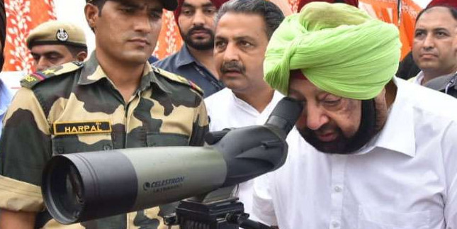 CM ने Kartarpur Corridor के निर्माण कार्य का जायजा लिया, कहा- काम की गति से संतुष्ट हूं