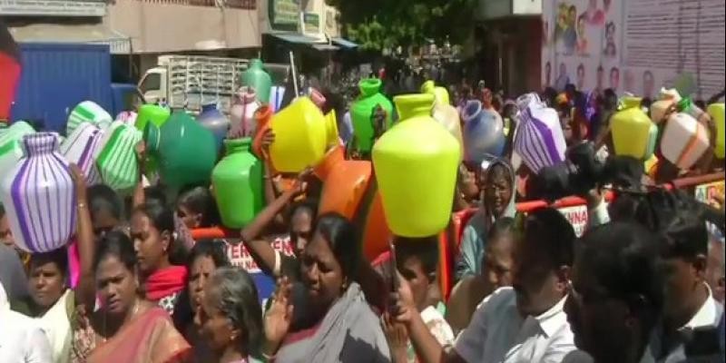 DMK gives notice in Lok Sabha on water crisis issue in TN; Stalin to join protest