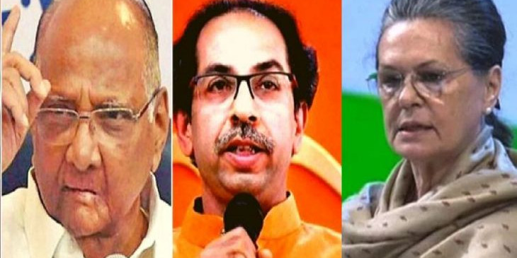एनसीपी-कांग्रेस-शिव सेना आज करेंगे राज्यपाल से मुलाकात