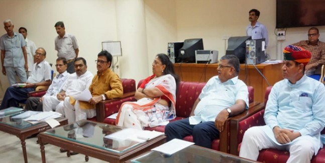 भाजपा विधायक दल की बैठक, गहलोत सरकार को घेरने की रणनीति पर चर्चा