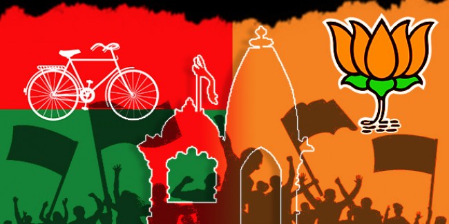 ‘मंदिर पर BJP का झंडा’, हटवाने गए सपाई तो आजमगढ़ में हो गया बवाल
