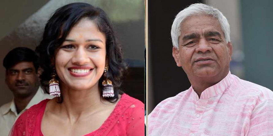 पिता महावीर फोगाट के साथ रेसलर बबीता फोगाट आज ज्वाइन करेंगी BJP