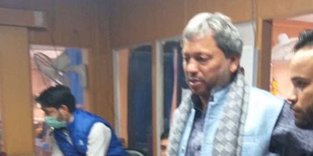 हरिद्वार में सड़क दुर्घटना में पौड़ी सांसद तीरथ सिंह रावत घायल