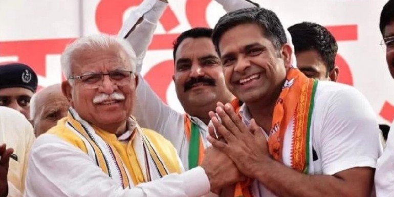 कांग्रेसी कहते हैं मोदी के नाम पर वोट मांगते हैं, क्यों न मांगें, पीएम हमारे नेताः मनोहर लाल