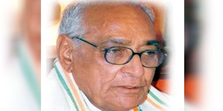 कांग्रेस के वरिष्ठ नेता मोतीलाल वोरा का आरोप- BJP ने 11 राज्यों में खरीद-फरोख्त कर बनाई सरकार