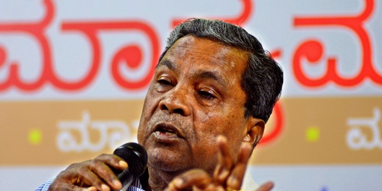 Former Karnataka CM Siddaramaiah pushes for Kannada, again