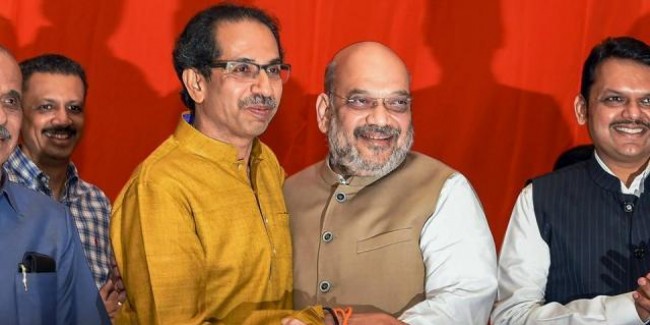 महाराष्ट्र में बराबर सीटों पर चुनाव लड़ेंगे भाजपा और शिवसेना